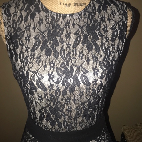NWOT beautiful black all lace dress - Picture 8 of 8